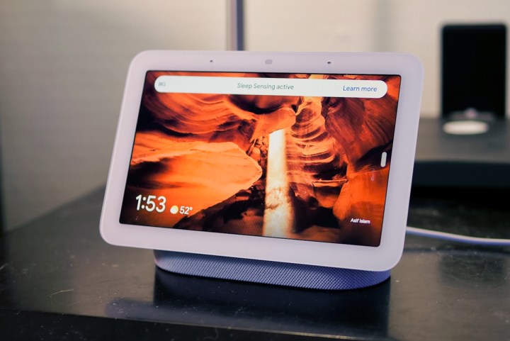 Google Nest Hub Revisão de 2ª geração na tabela