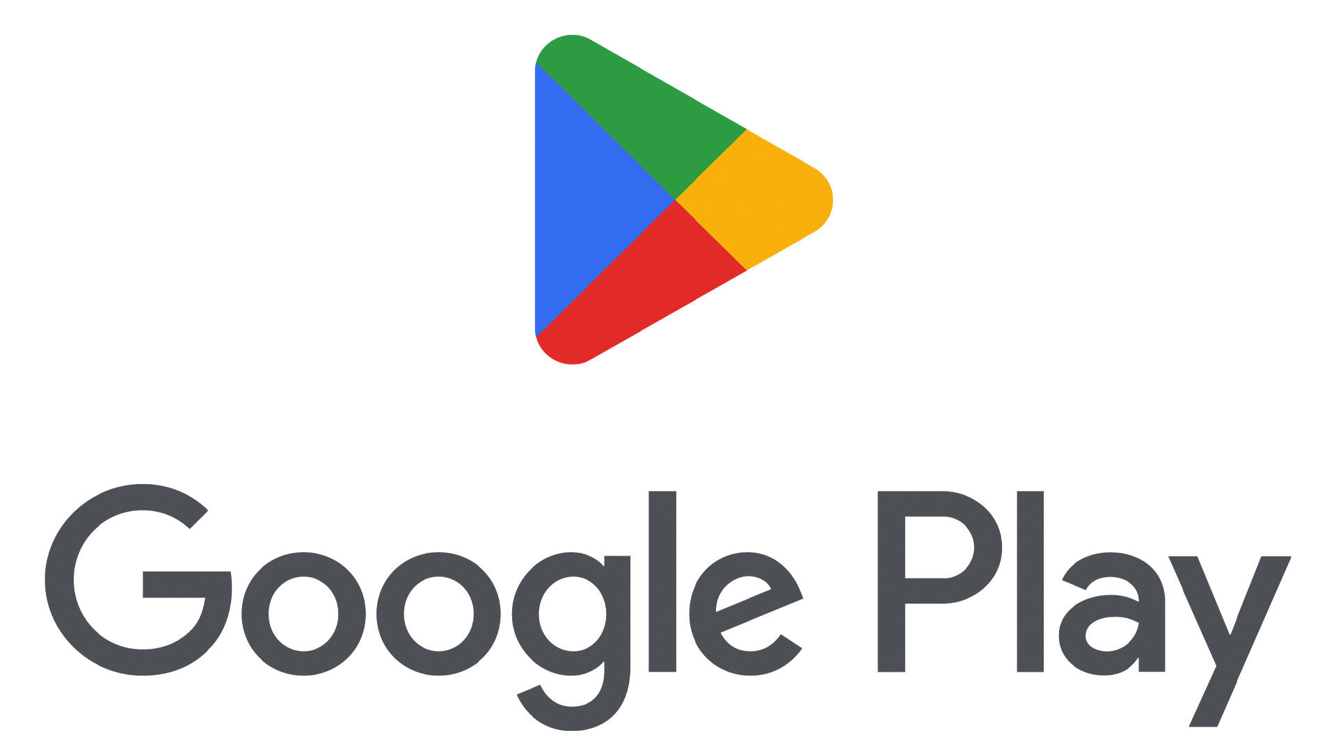 O novo logotipo da Google Play Store, apresentado em 25 de julho de 2022.