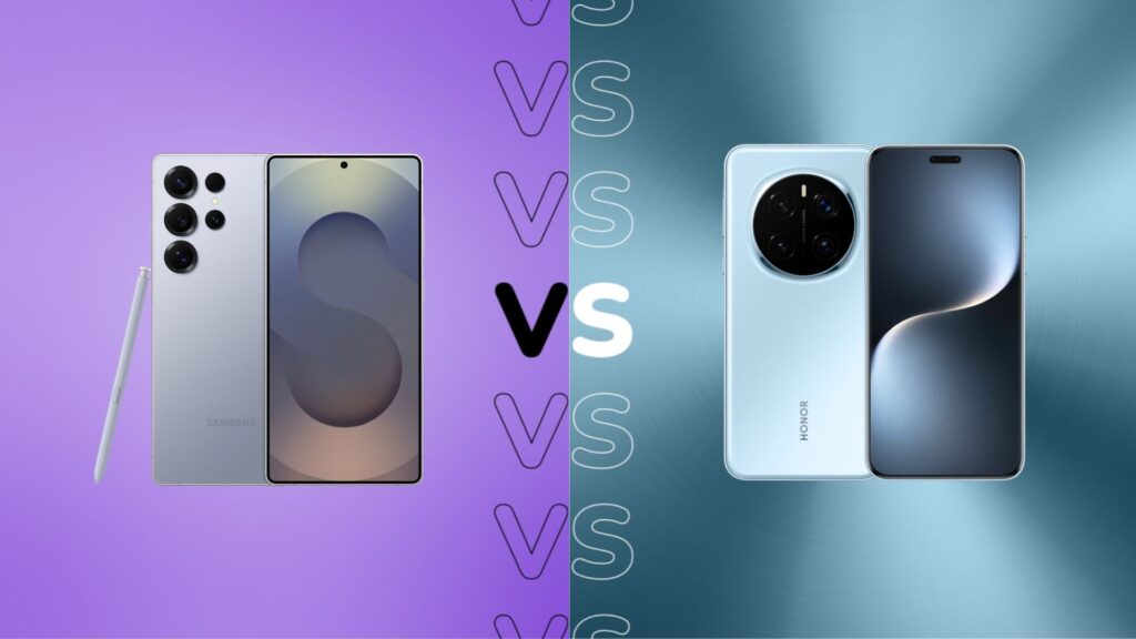 Samsung Galaxy S25 Ultra vs Honor Magic 7 Pro: carros-chefe do Android comparados