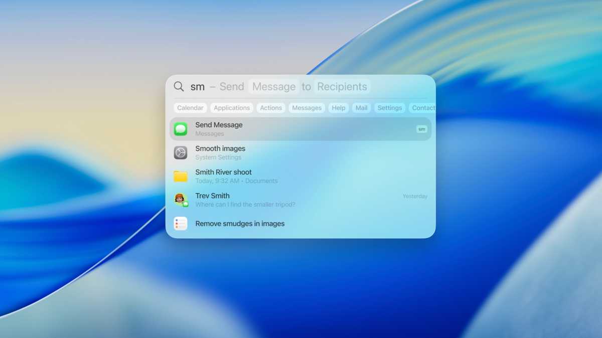 MacOS 26 Tahoe: os 5 melhores recursos que chegam ao seu Mac neste outono Spotlight Macos Tahoe